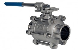 Edelflex - Válvula sanitaria esférica Steriflow